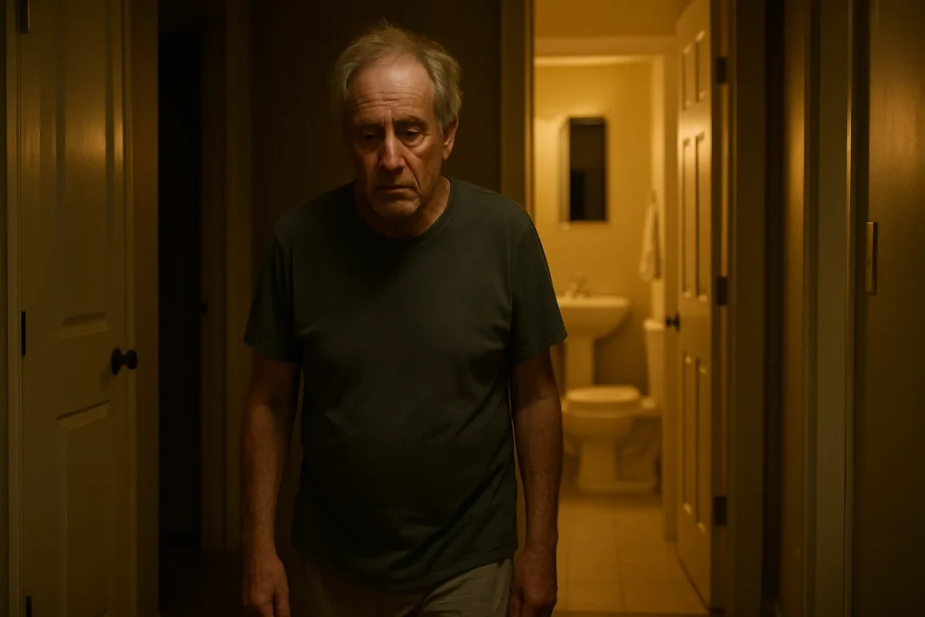 a man Waking Up to Pee 2–3 Times Every Night